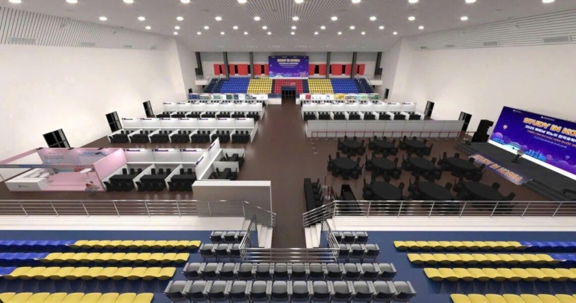 lTHD Production đồng hành cùng Hội chợ Giáo dục Du học Hàn Quốc 2025 – Dấu ấn sáng tạo trong từng gian hànTHD Production đồng hành cùng Hội chợ Giáo dục Du học Hàn Quốc 2025 – Dấu ấn sáng tạo trong từng gian hàng